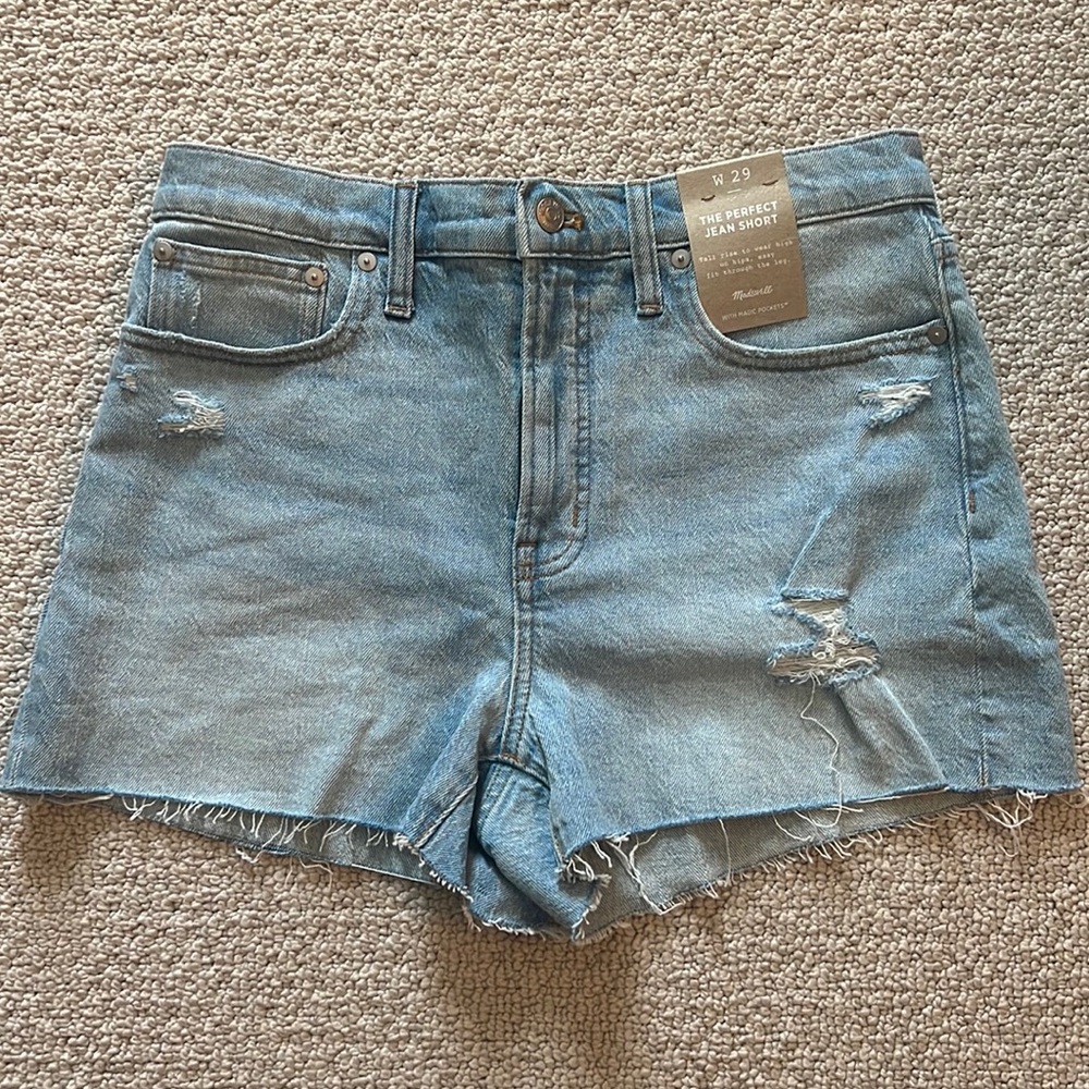 Madewell The Perfect Jean Short
